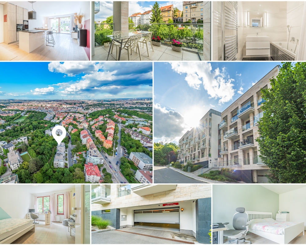 Prodány byt 4+KK, Rezidence park Nikolajka - Praha 5.